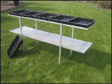 kweektafel 2 laags met bakken